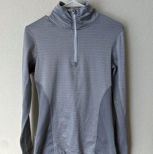 Long sleeve fleece lined running top